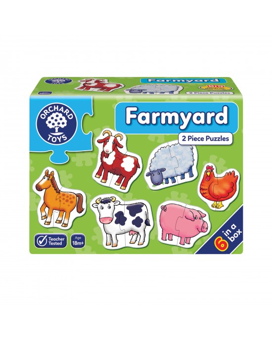 FARMYARD Puzzle (18m+)