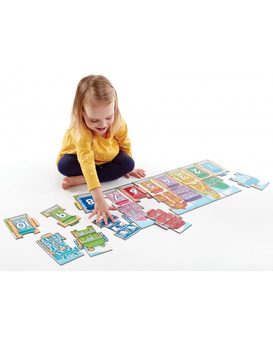 NUMBER STREET JIGSAW PUZZLE (2-5)