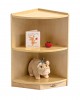 2 Shelf Quarter Circle Cabinet