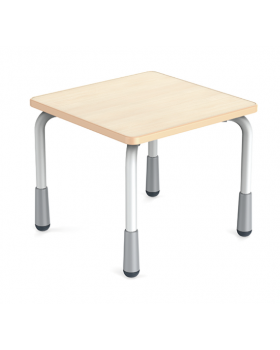 Height Adjustable Square Table