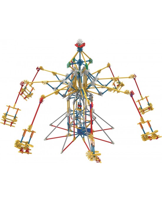 K’NEX Thrill Rides 3-in-1 Classic Amusement Park Building Set