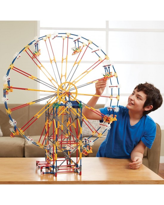 K’NEX Thrill Rides 3-in-1 Classic Amusement Park Building Set