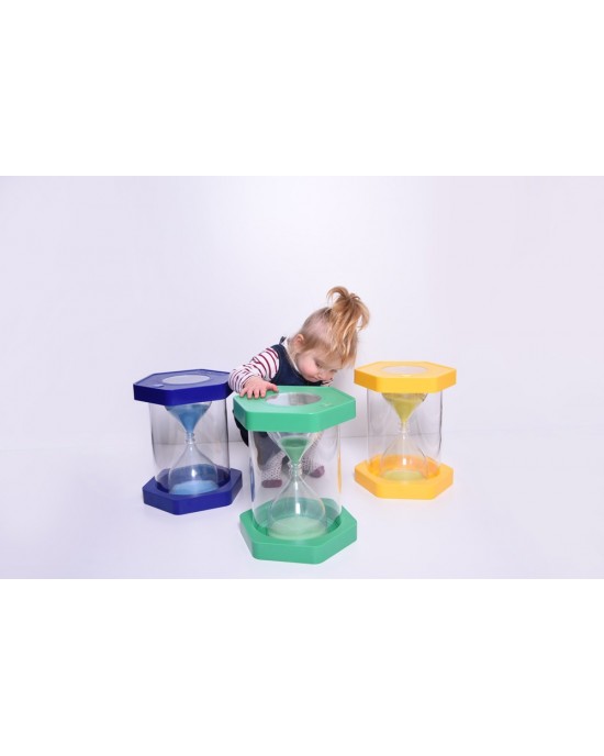 Giant ClearView Sand Timer - 1 Min. Green