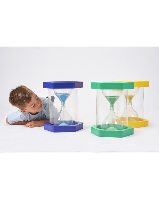 Giant ClearView Sand Timer - 1 Min. Green