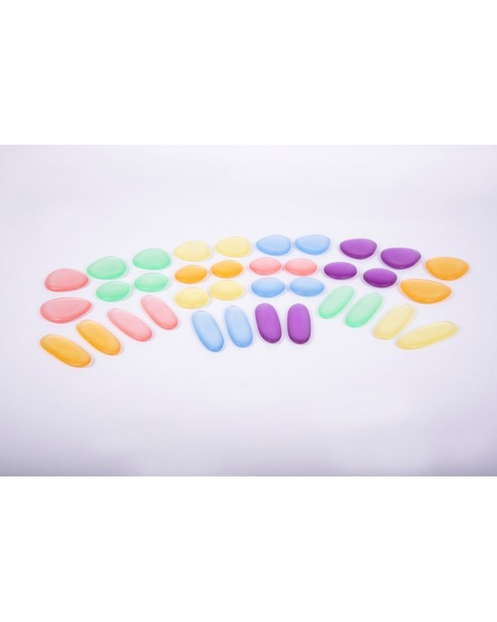 JUNIOR RAINBOW PEBBLES CLEAR