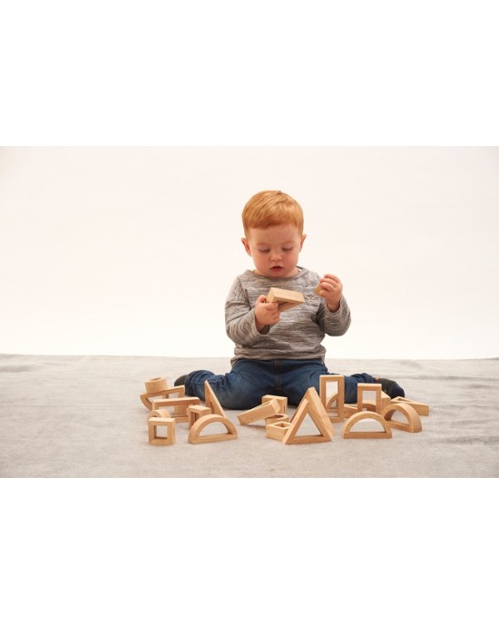 Mirror Block Set (24 X 6 Shapes) 18M+