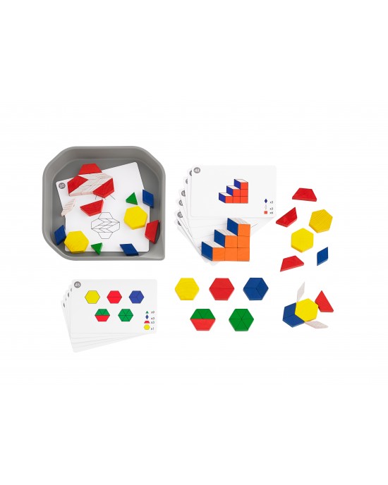 FunPlay Wooden Pattern Blocks