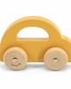 Wooden Push Car Yellow