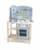 Blue Kitchen With Accessories