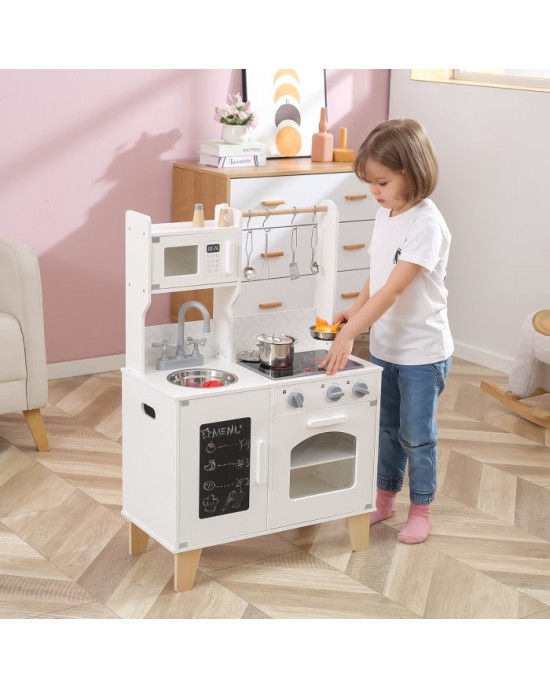 Little Chef's Kitchen with Light and Sound - Classic White