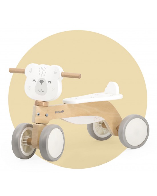 Wooden Trike - Polar Bear