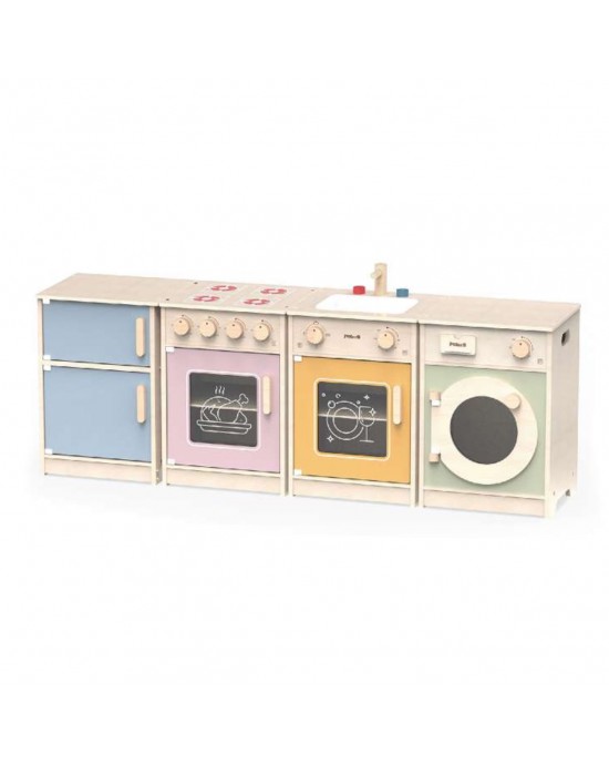 Toddler Kitchen Set (Coloured)