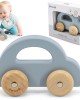 Wooden Car - Blue