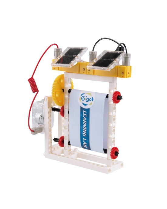 SCIENTIFIC EXPERIMENT SET-GREEN ENERGY 7+ (Wind Power – Light and Solar Energy- Liquid and Hydraulics _ Chemical Battery – Optical Devices)