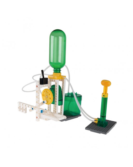 SCIENTIFIC EXPERIMENT SET-GREEN ENERGY 7+ (Wind Power – Light and Solar Energy- Liquid and Hydraulics _ Chemical Battery – Optical Devices)