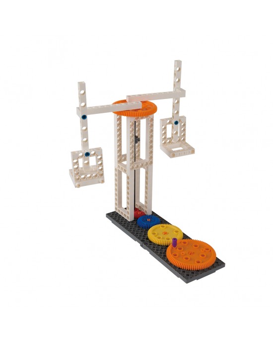 SCIENTIFIC EXPERIMENT SET-POWER MACHINE 8+ (Motion and Mechanism – Electricity and Circuit – Gas and Pneumatics)