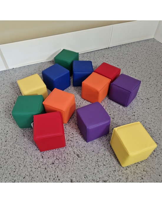 Soft Blocks Set of 12 - 15cm Square