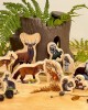 Woodland Animal Families Wooden Characters 