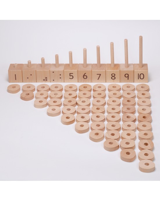 1-10 Natural Number Stacker