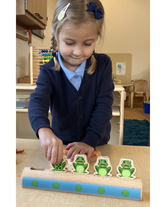 Five Frogs on a Log 