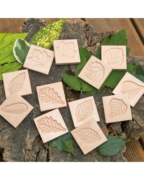 Match Me – Sensory Leaf Tiles