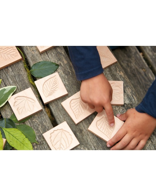 Match Me – Sensory Leaf Tiles