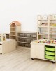 Activity Play Table With 12 Storage Boxes