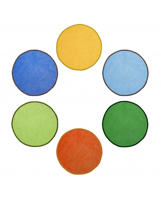 Set of 6 Dot Mats (50cm)