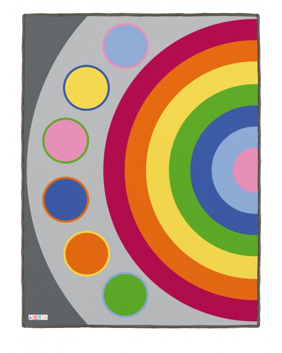 Rainbow Shapes Mat (150x200cm)