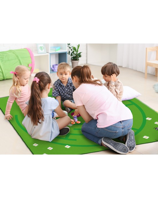 Giant Classic Games (Set of 4) Mat (100x100cm)