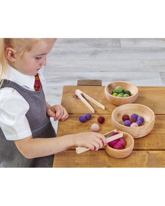 Wooden Nesting Bowls (3pk)