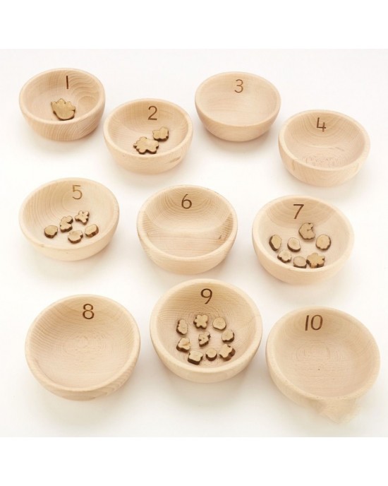 Number Bowls (10PK)