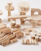 Barkless Tree Blocks (72pk)