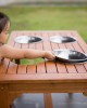 Outdoor Rectangular Mud Mix Table 