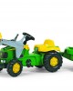 Kid John Deere Tractor With Loader and Trailer (3-6 Years)