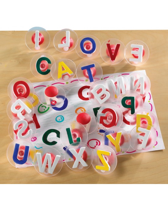 Alphabet Uppercase Paint Stampers