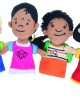 'One World' Fingerpuppets