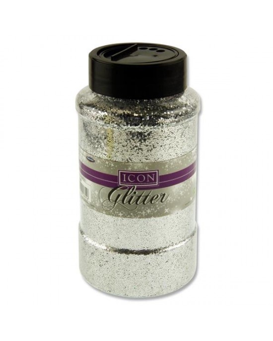 Glitter 450g Silver