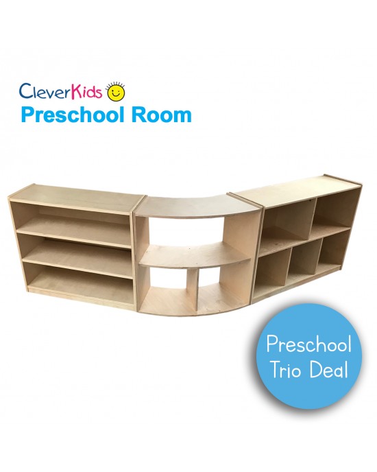 Preschool Trio Storage Deal - 76cm