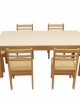 Large Rectangular Birch Table 130cm x 65cm (3 - 5 Years)(Seats 6 Children)