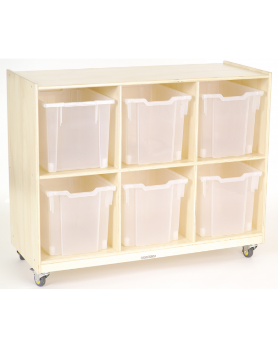 6 Cubby Storage