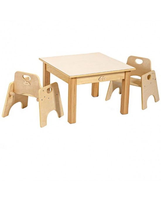 Classroom Wooden Square Table