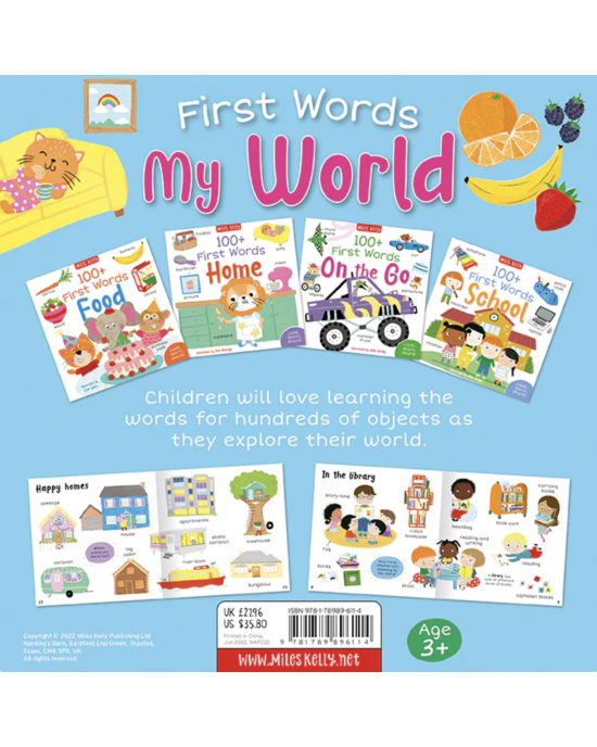 First Words My World: 4-pack set