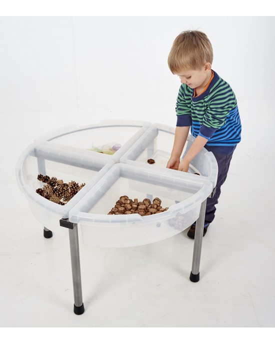 Exploration Circle Set - Four Tray Clear