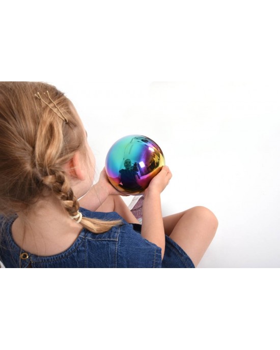 Sensory Reflective Colour Burst Balls - Pk4