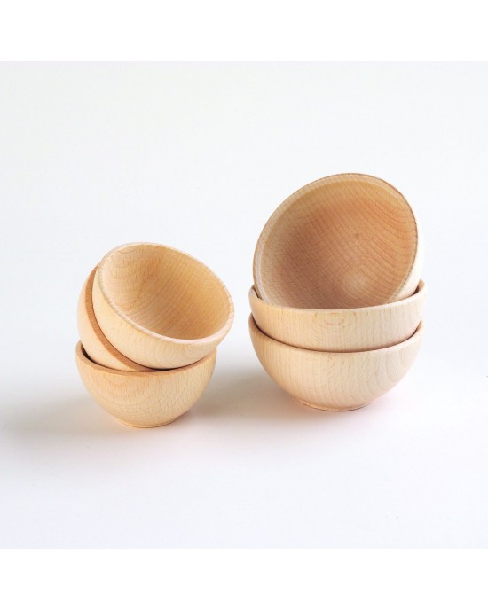 WOODEN BOWL 70MM PK3 10M+