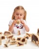 Wooden Forest Animals Blocks 12M+