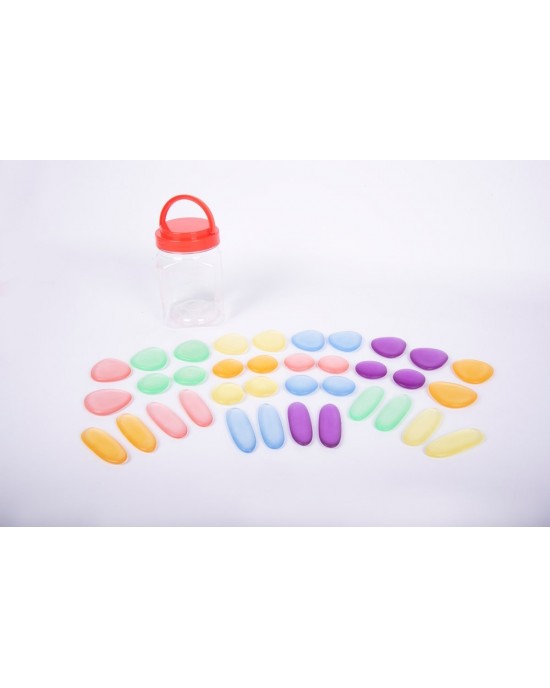 JUNIOR RAINBOW PEBBLES CLEAR