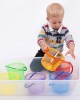 TRANSLUCENT COLOUR BUCKETS SET