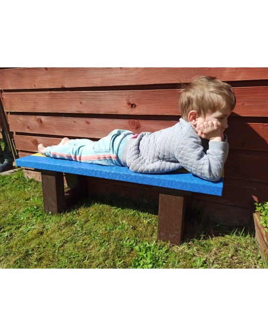 Eco-Rainbow Recycled Bench (1M)